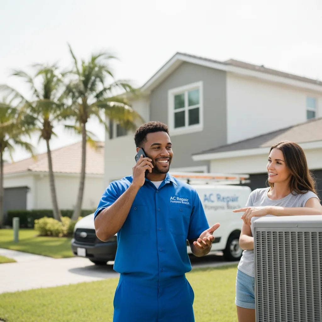 AC Repair Pompano Beach customer support in Reelsville